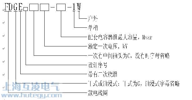 35kv干式放電線圈型號(hào)說明